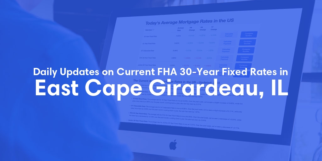 The Current Average FHA 30-Year Fixed Mortgage Rates in East Cape Girardeau, IL - Updated: Fri, May 17, 2024
