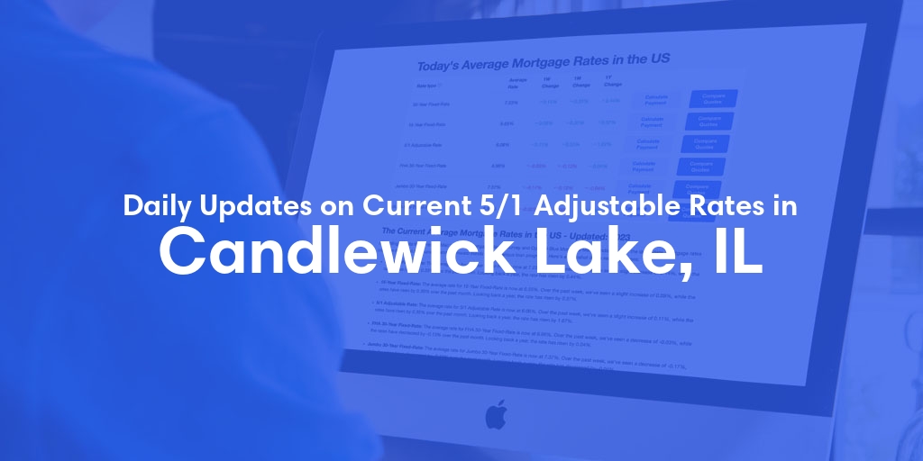 The Current Average 5/1 Adjustable Mortgage Rates in Candlewick Lake, IL - Updated: Tue, May 21, 2024