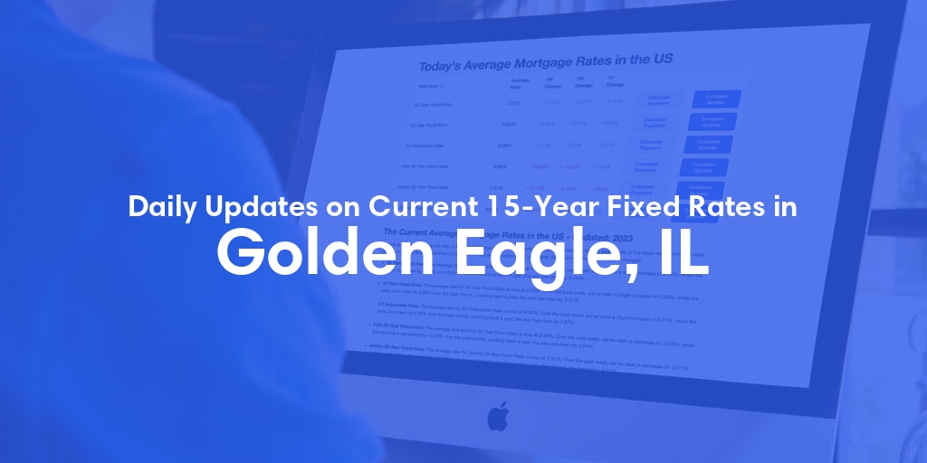 The Current Average 15-Year Fixed Mortgage Rates in Golden Eagle, IL - Updated: Mon, May 13, 2024