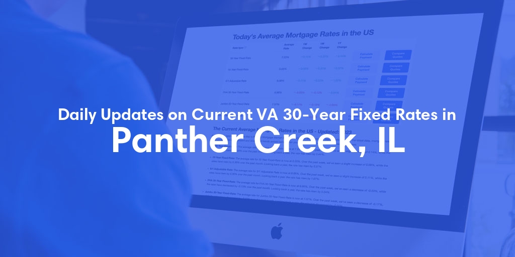 The Current Average VA 30-Year Fixed Mortgage Rates in Panther Creek, IL - Updated: Thu, May 16, 2024