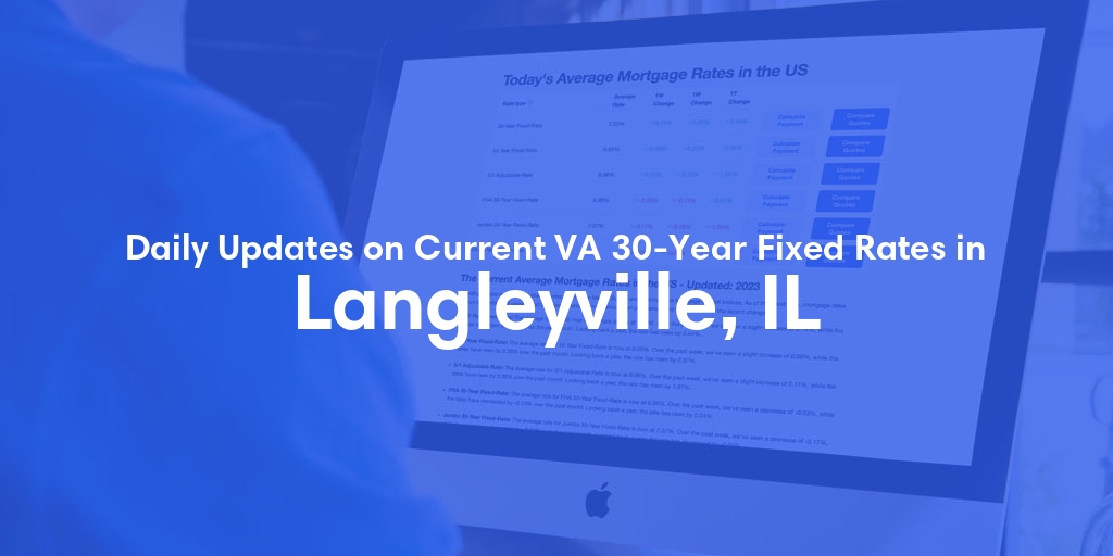 The Current Average VA 30-Year Fixed Mortgage Rates in Langleyville, IL - Updated: Fri, May 3, 2024
