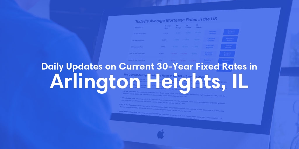 The Current Average 30-Year Fixed Mortgage Rates in Arlington Heights, IL - Updated: Thu, May 16, 2024
