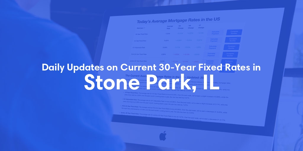 The Current Average 30-Year Fixed Mortgage Rates in Stone Park, IL - Updated: Thu, May 16, 2024