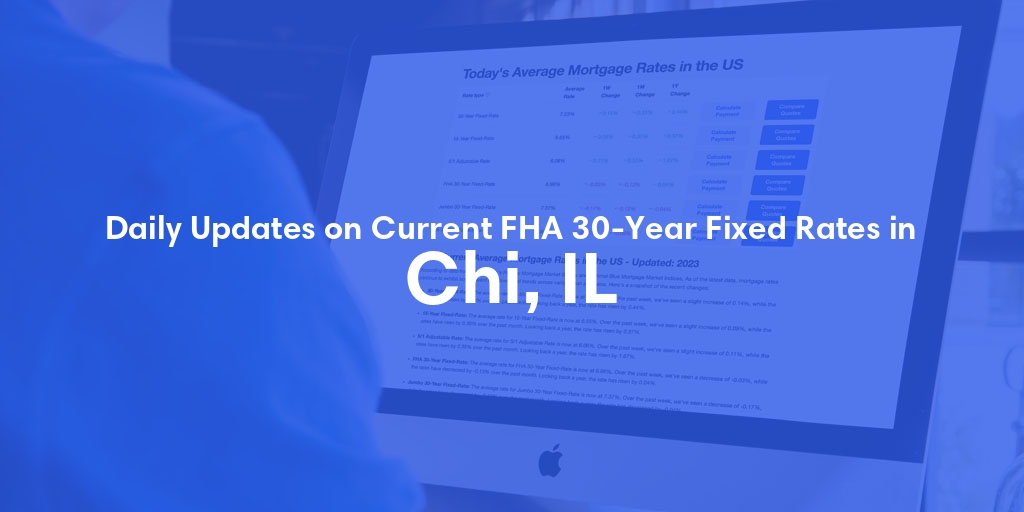 The Current Average FHA 30-Year Fixed Mortgage Rates in Chi, IL - Updated: Thu, May 16, 2024