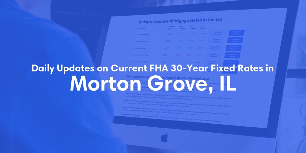 The Current Average FHA 30-Year Fixed Mortgage Rates in Morton Grove, IL - Updated: Thu, May 16, 2024