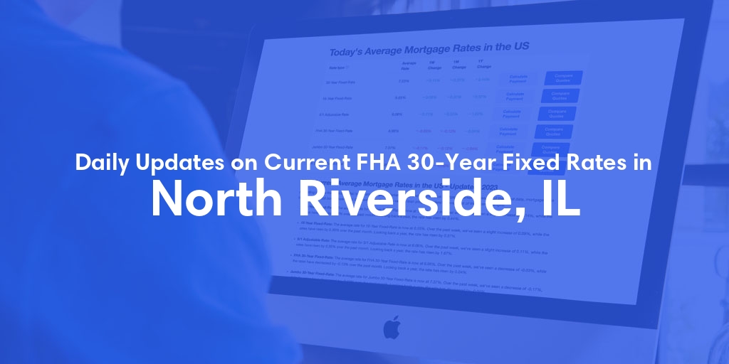 The Current Average FHA 30-Year Fixed Mortgage Rates in North Riverside, IL - Updated: Thu, May 16, 2024