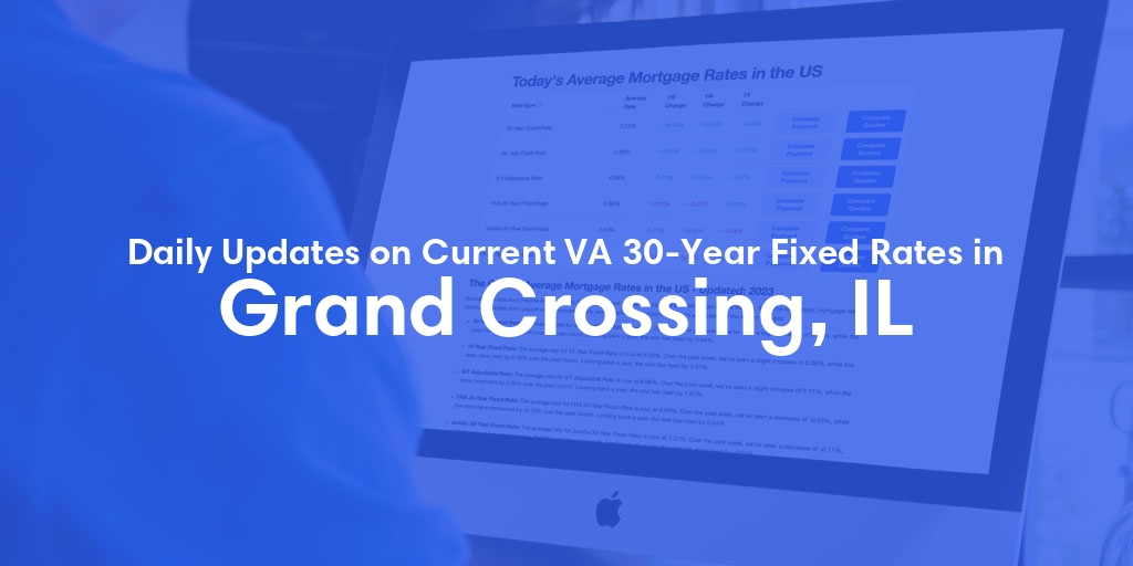 The Current Average VA 30-Year Fixed Mortgage Rates in Grand Crossing, IL - Updated: Fri, May 3, 2024