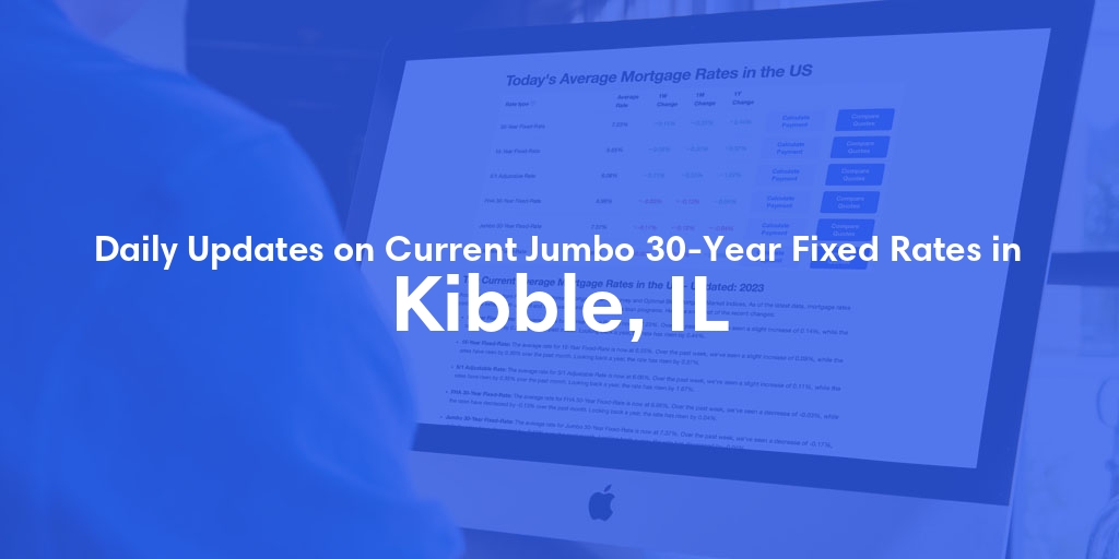 The Current Average Jumbo 30-Year Fixed Mortgage Rates in Kibble, IL - Updated: Fri, May 17, 2024
