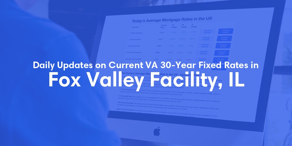 The Current Average VA 30-Year Fixed Mortgage Rates in Fox Valley Facility, IL - Updated: Sun, May 5, 2024