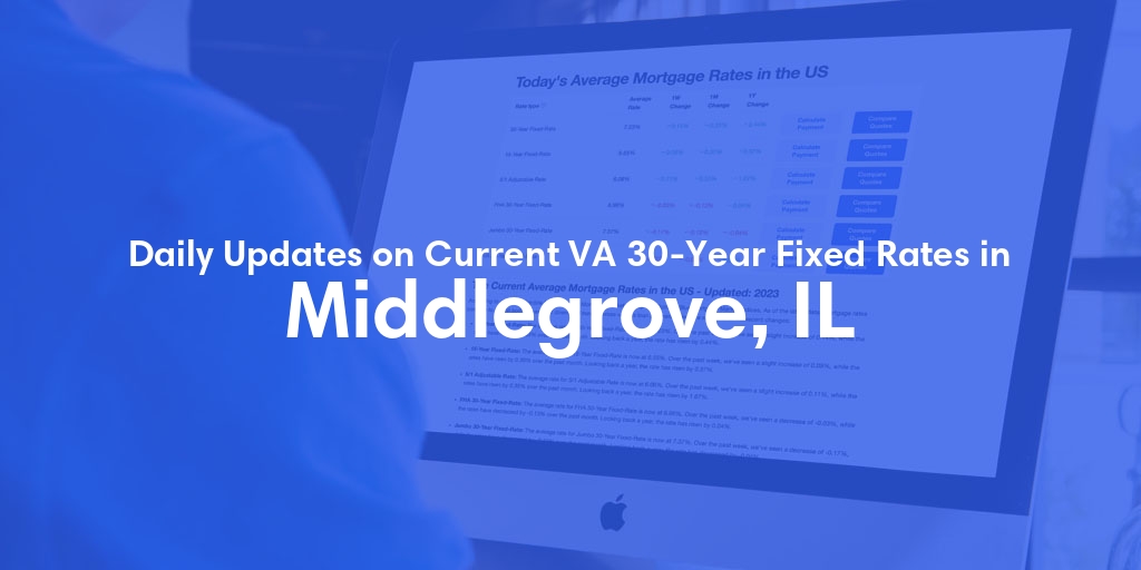 The Current Average VA 30-Year Fixed Mortgage Rates in Middlegrove, IL - Updated: Sun, Apr 28, 2024