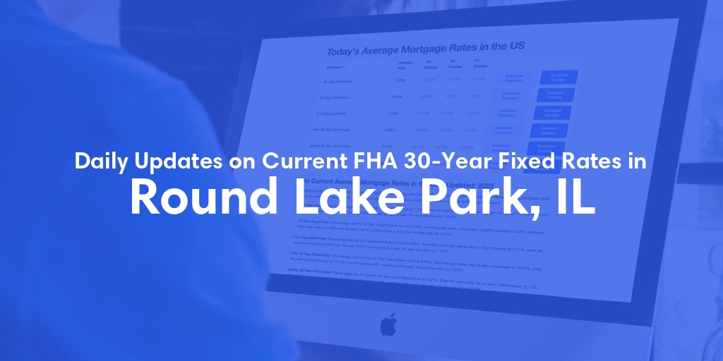 The Current Average FHA 30-Year Fixed Mortgage Rates in Round Lake Park, IL - Updated: Wed, May 22, 2024