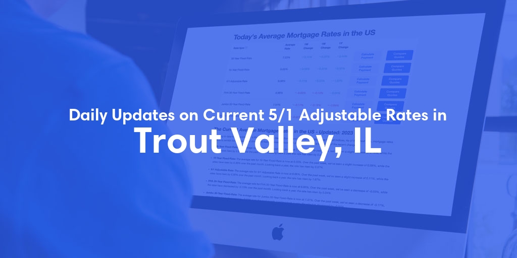 The Current Average 5/1 Adjustable Mortgage Rates in Trout Valley, IL - Updated: Thu, May 9, 2024
