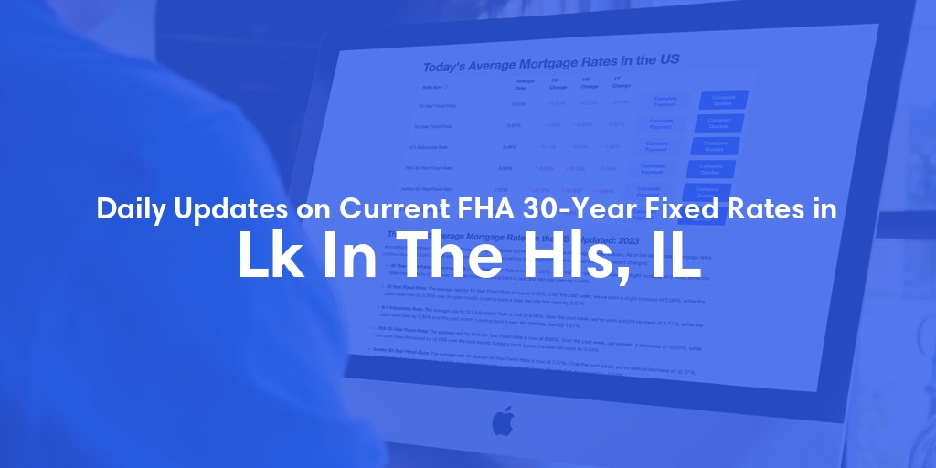 The Current Average FHA 30-Year Fixed Mortgage Rates in Lk In The Hls, IL - Updated: Thu, May 9, 2024