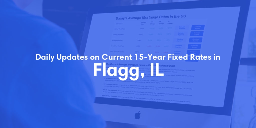The Current Average 15-Year Fixed Mortgage Rates in Flagg, IL - Updated: Thu, May 16, 2024