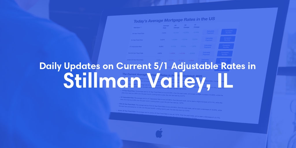 The Current Average 5/1 Adjustable Mortgage Rates in Stillman Valley, IL - Updated: Thu, May 16, 2024
