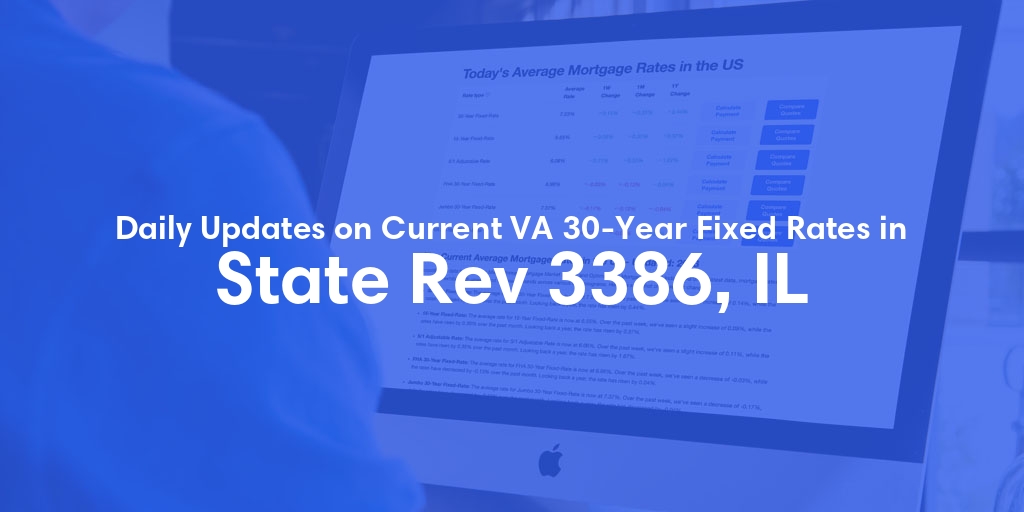 The Current Average VA 30-Year Fixed Mortgage Rates in State Rev 3386, IL - Updated: Sun, May 5, 2024
