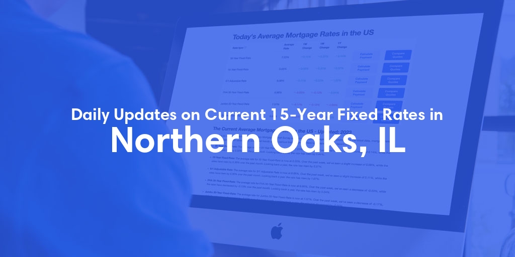 The Current Average 15-Year Fixed Mortgage Rates in Northern Oaks, IL - Updated: Thu, May 16, 2024