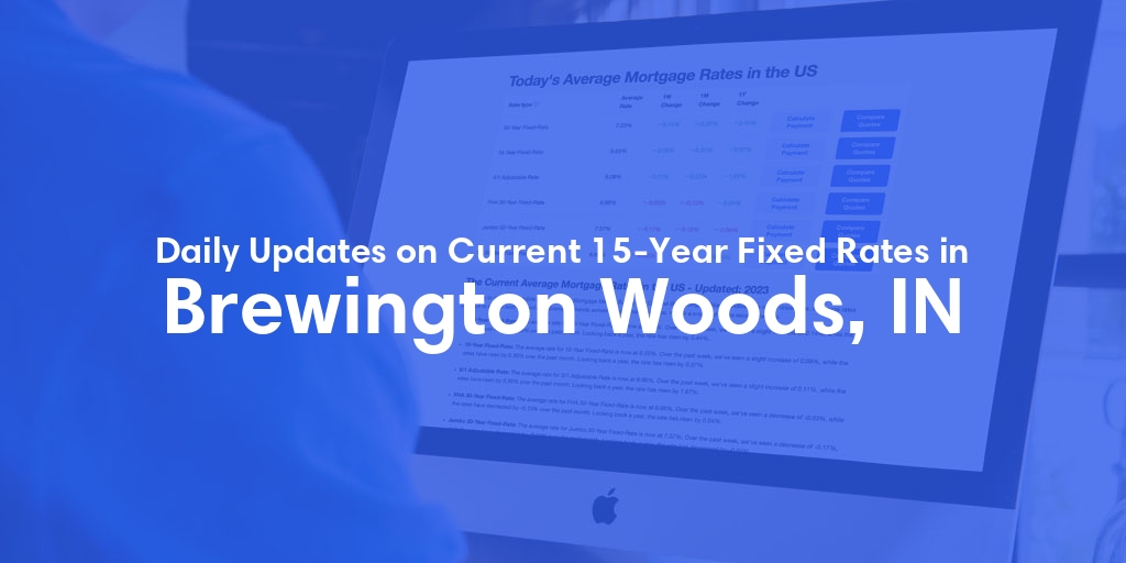 The Current Average 15-Year Fixed Mortgage Rates in Brewington Woods, IN - Updated: Fri, May 17, 2024