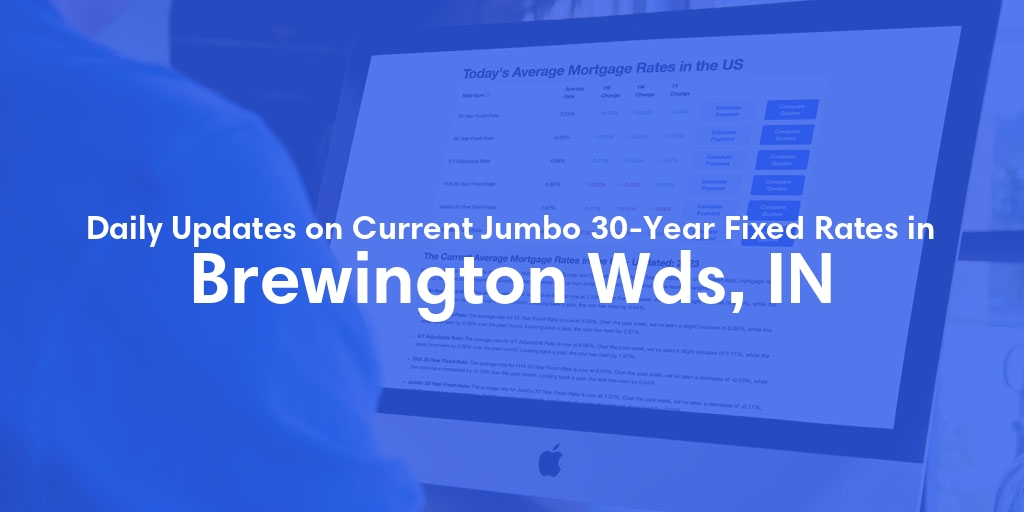 The Current Average Jumbo 30-Year Fixed Mortgage Rates in Brewington Wds, IN - Updated: Fri, May 17, 2024