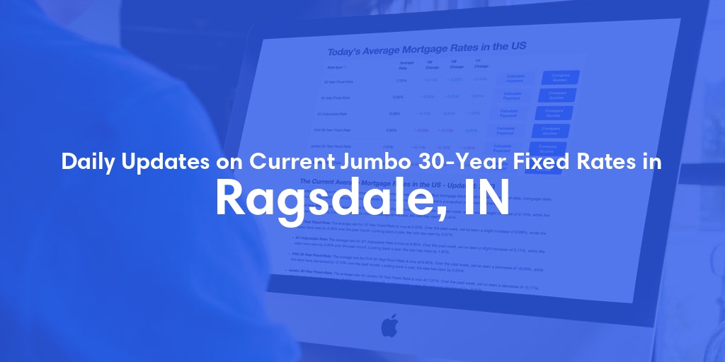 The Current Average Jumbo 30-Year Fixed Mortgage Rates in Ragsdale, IN - Updated: Fri, May 17, 2024
