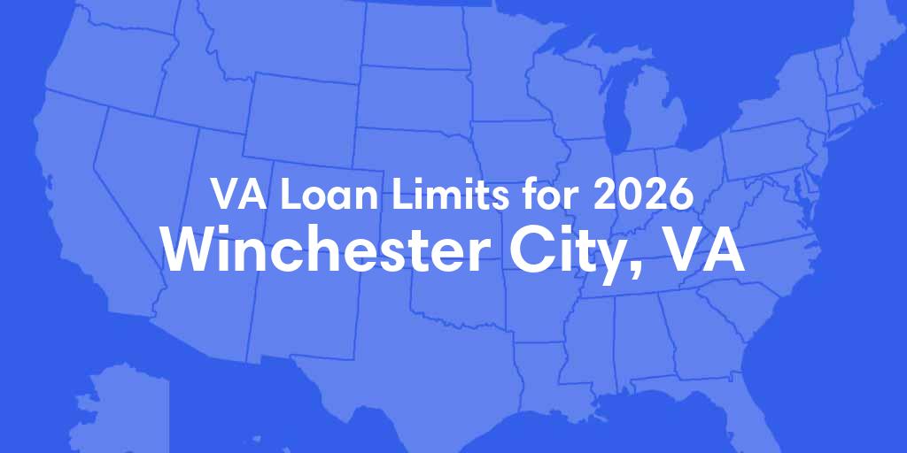 Winchester City County, VA VA Loan Limits for 2026