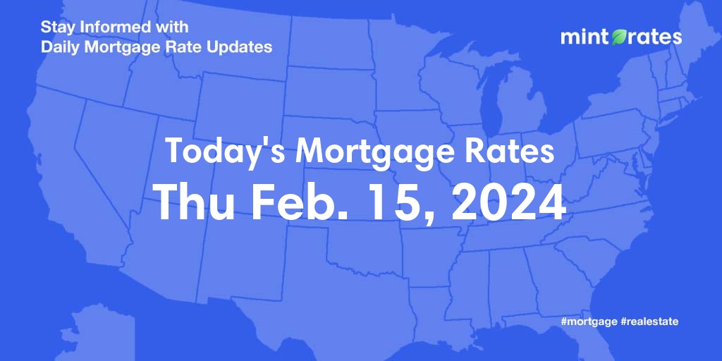 Mortgage Rates Today, Thu, Feb 15, 2024