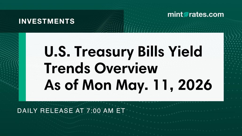 U.S. Treasury Securities Yields as of Mon, May 11, 2026